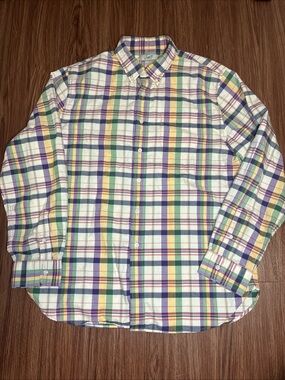 Grayers Button Up Shirts Multi Color Size X-Large  100% Cotton